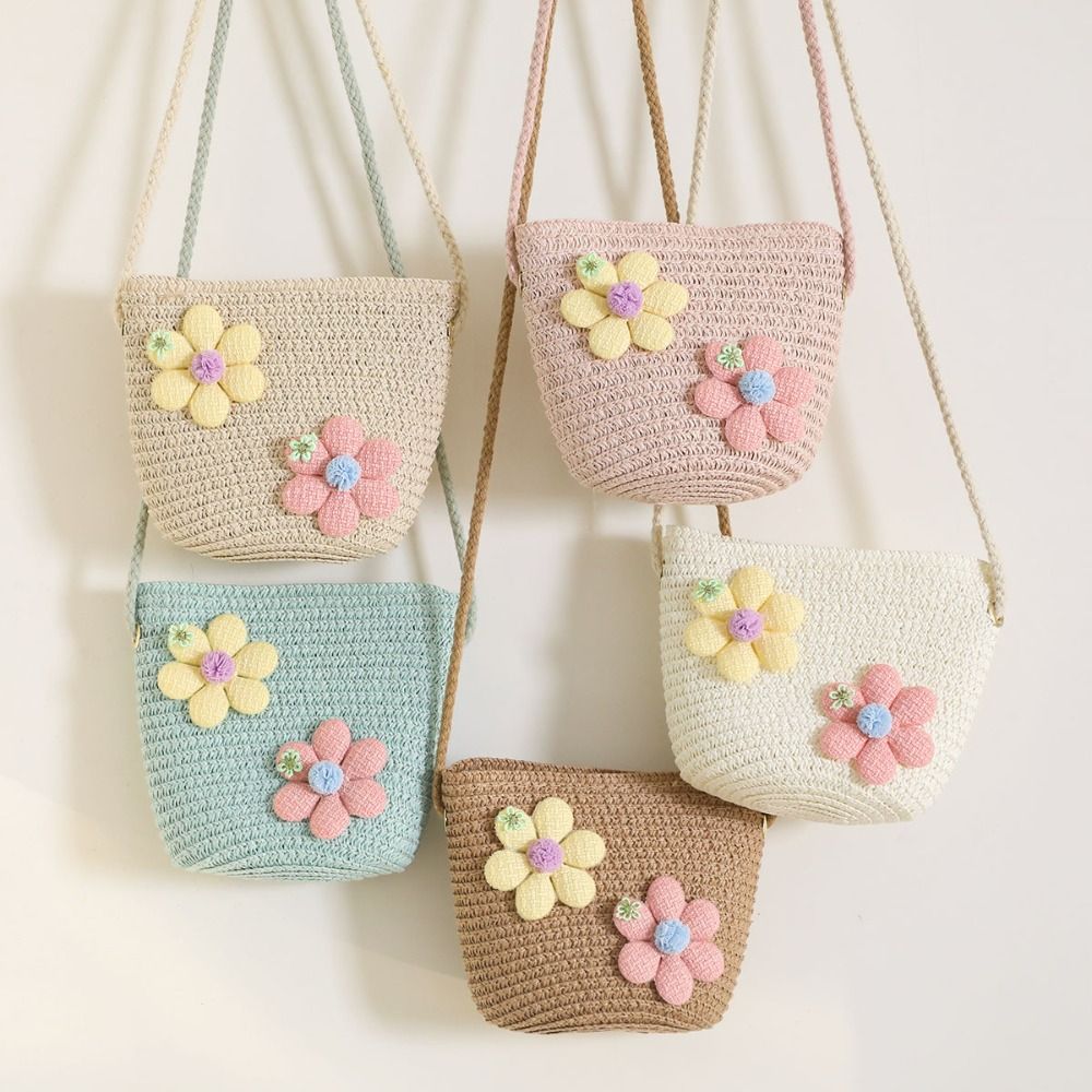 Handmade Woven Girl Flower Str - Flower Girl Basket recension och pris