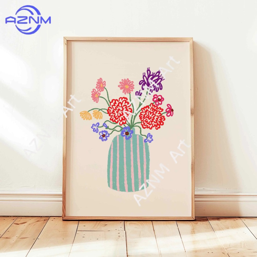 1/3pcs Abstract Flower Vase Pa - Flower Girl Basket recension och pris