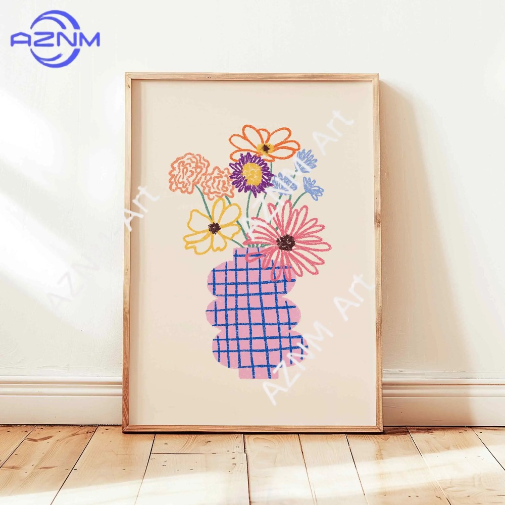 1/3pcs Abstract Flower Vase Pa - Flower Girl Basket recension och pris