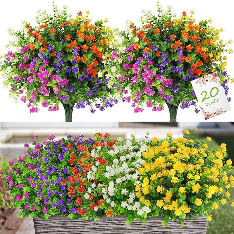 3/6pcs Artificial Plant Flower - Flower Girl Basket recension och pris