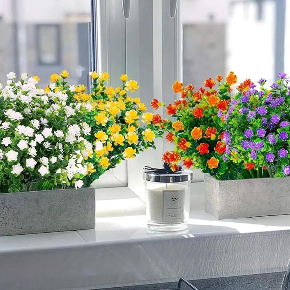 3/6pcs Artificial Plant Flower - Flower Girl Basket recension och pris