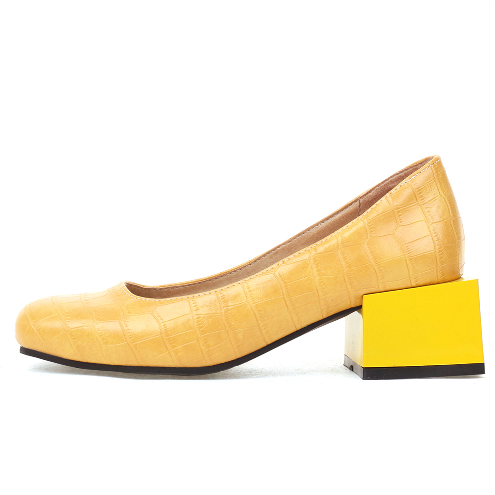 Square Low Heels Shoes Elegant - Wedding Fx recension och pris