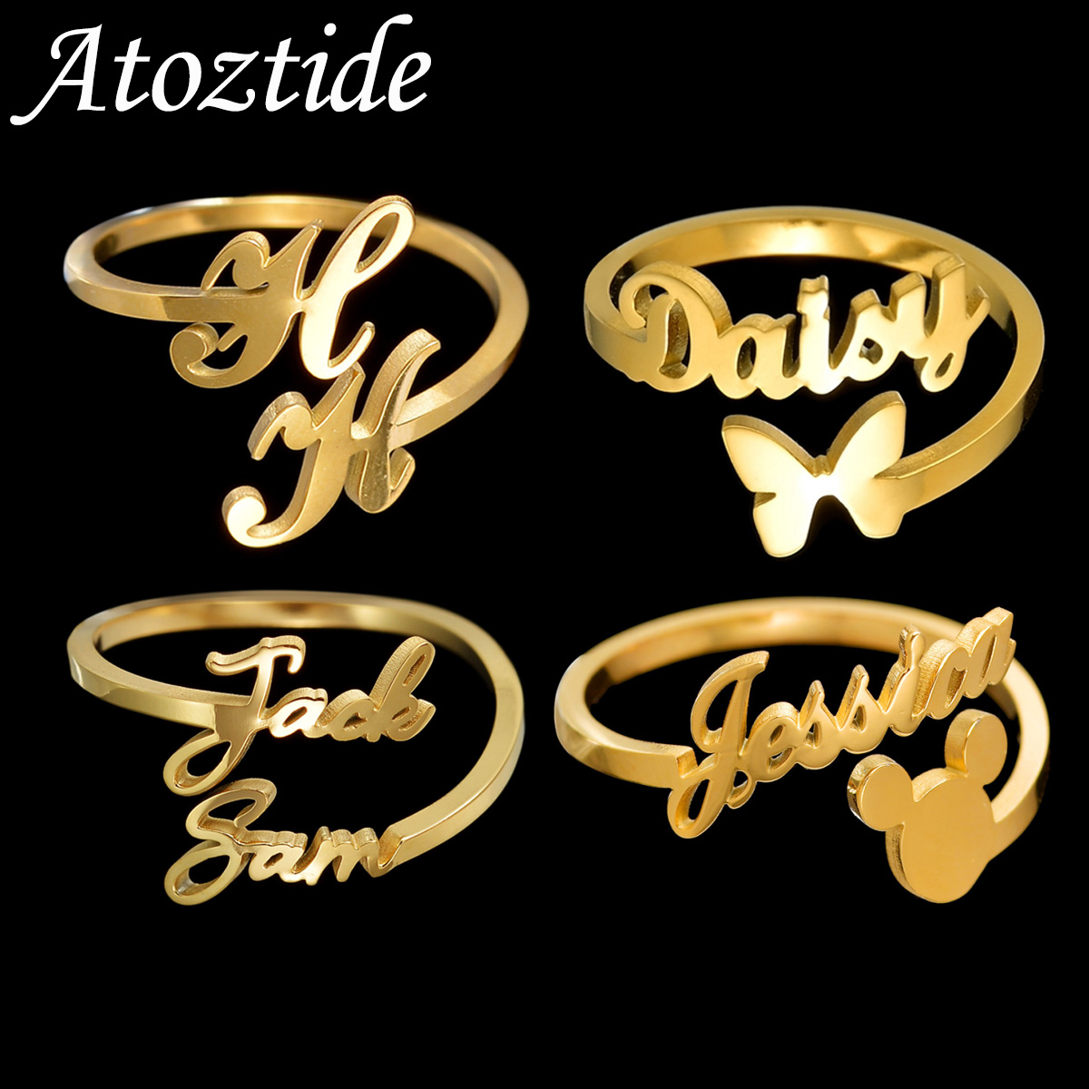 Atoztide Personalized Custom N - Wedding Zone recension och pris