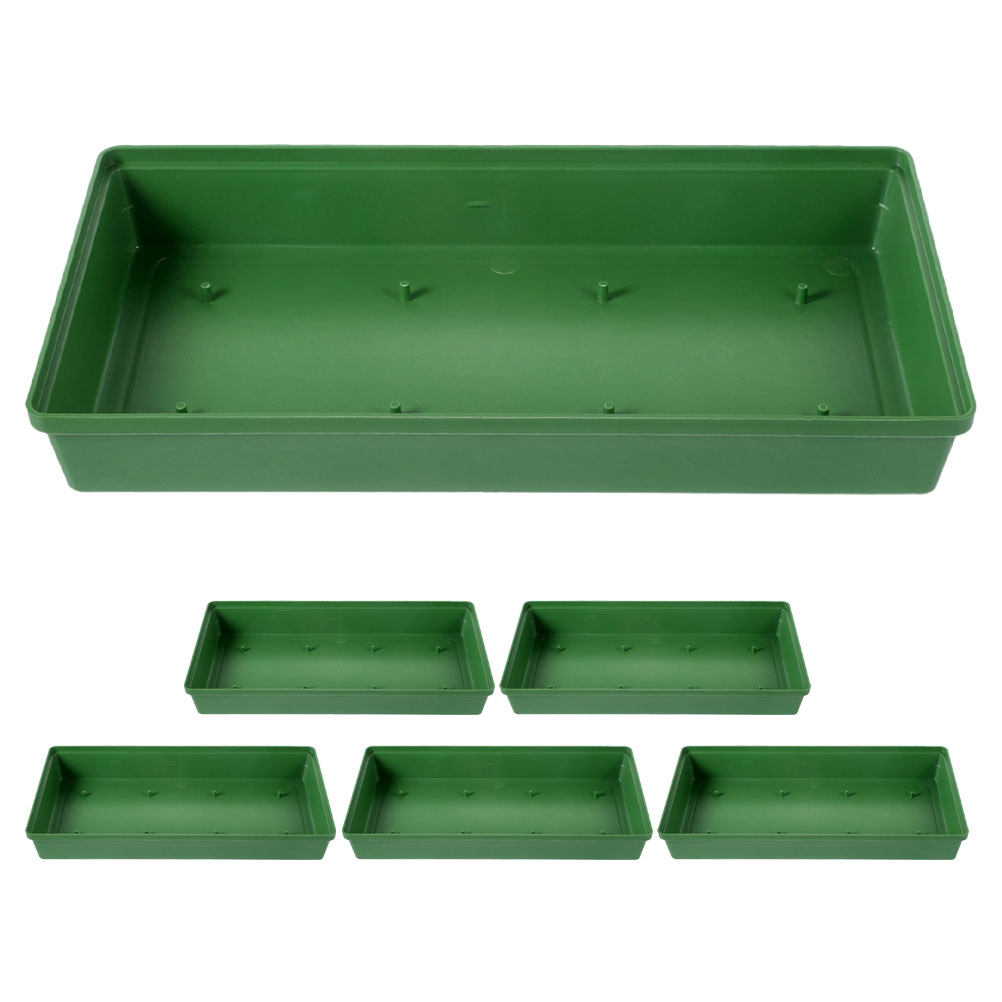 6Pcs Plastic Flower Mud Tray F - Wedding Floral Supply recension och pris