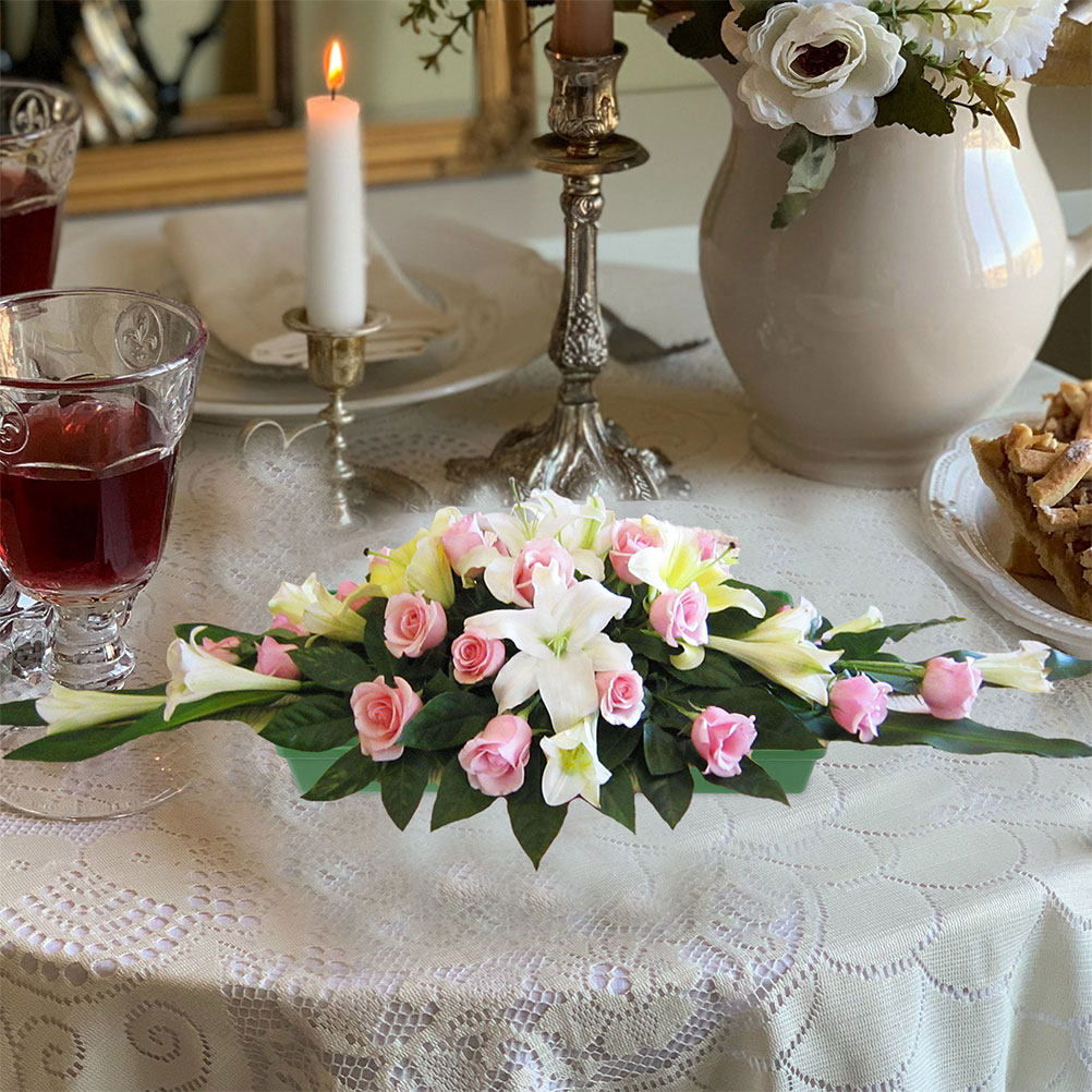 6Pcs Plastic Flower Mud Tray F - Wedding Floral Supply recension och pris