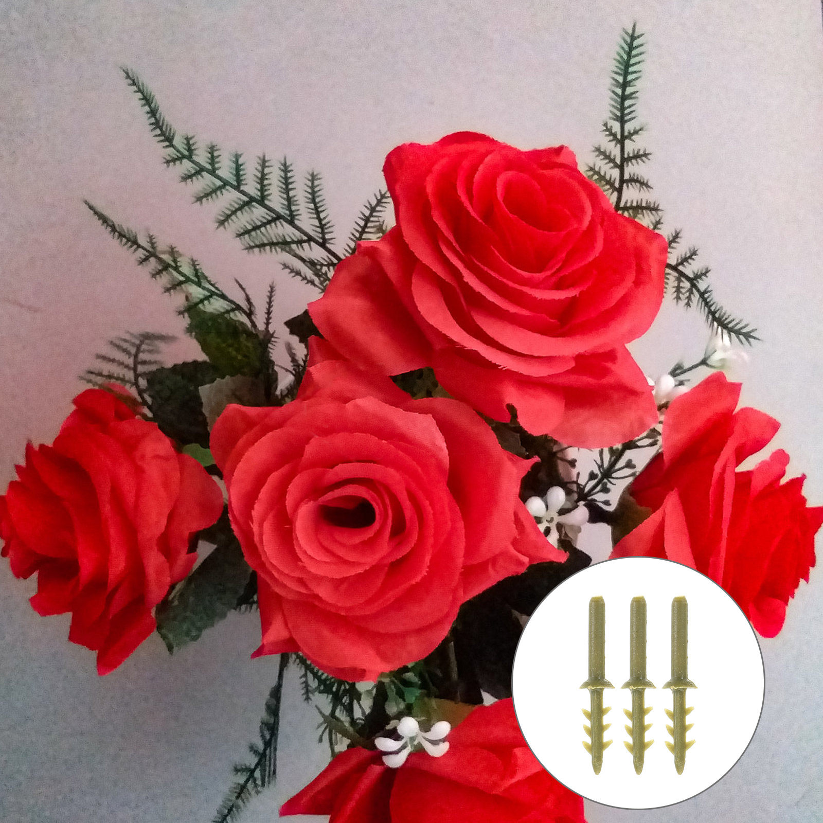 50Pcs Artificial Flower Calyxe - Wedding Floral Supply recension och pris