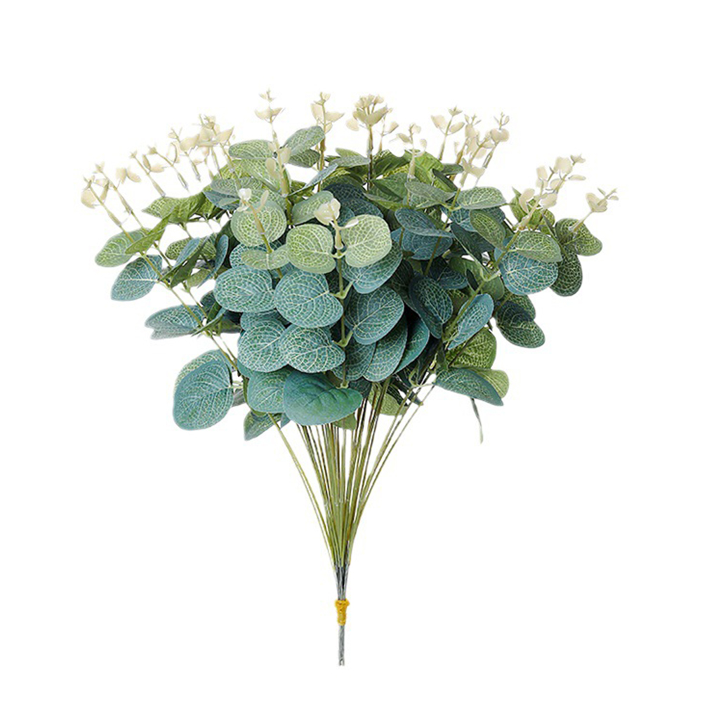 20PCS Fake Plants Silk Eucalyp - Flower Girl Basket recension och pris