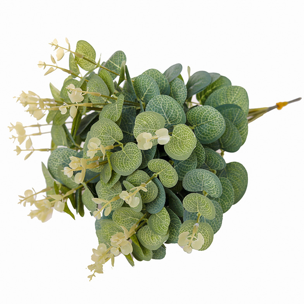 20PCS Fake Plants Silk Eucalyp - Flower Girl Basket recension och pris