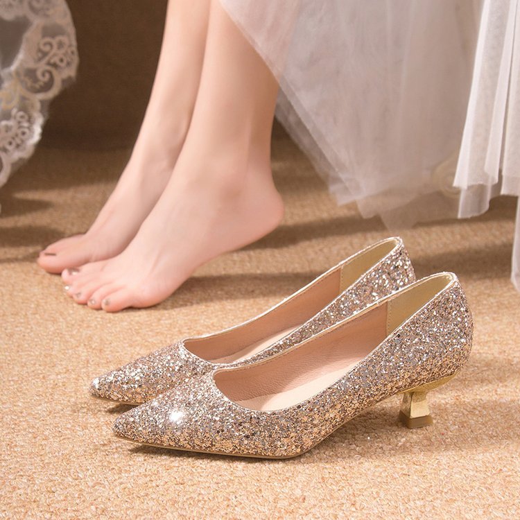 Crystal Wedding Shoes Female S - Wedding Fx recension och pris