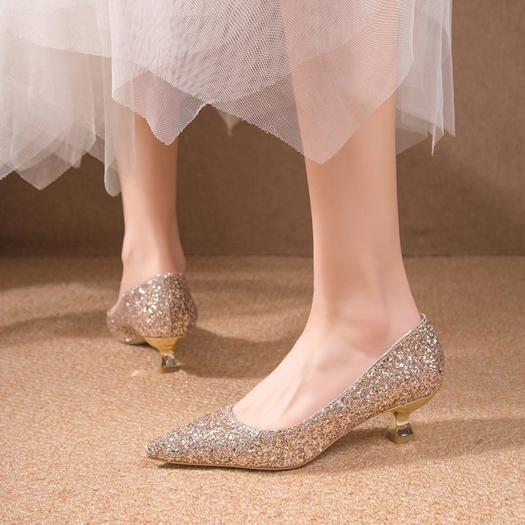 Crystal Wedding Shoes Female S - Wedding Fx recension och pris