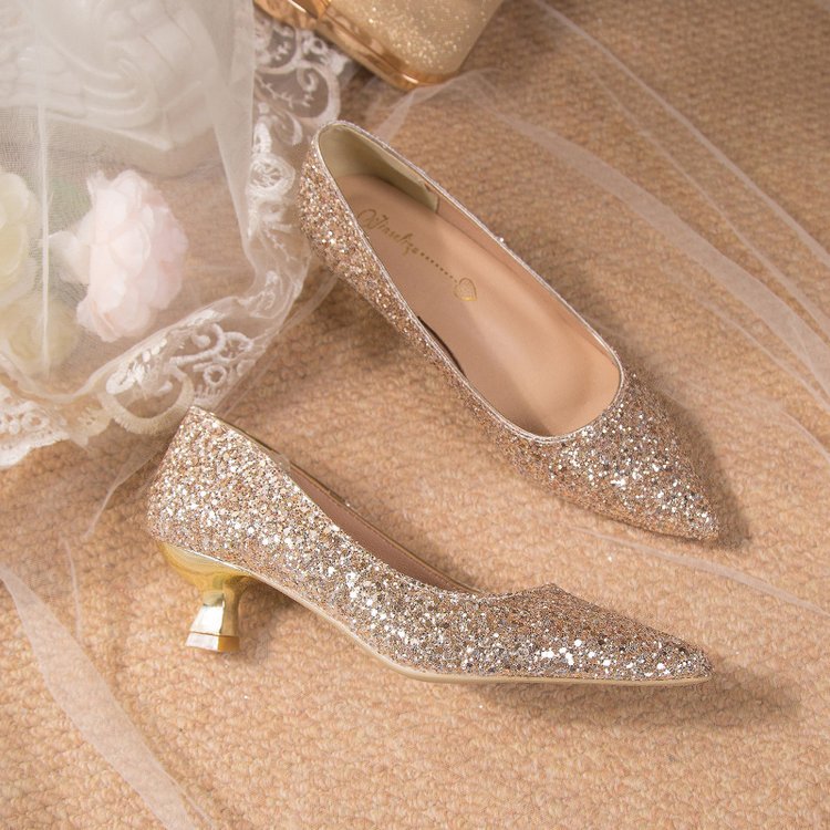 Crystal Wedding Shoes Female S - Wedding Fx recension och pris