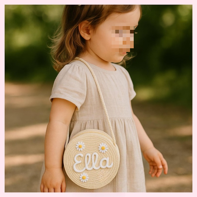 1pcs Personalized Handmade Str - Flower Girl Basket recension och pris