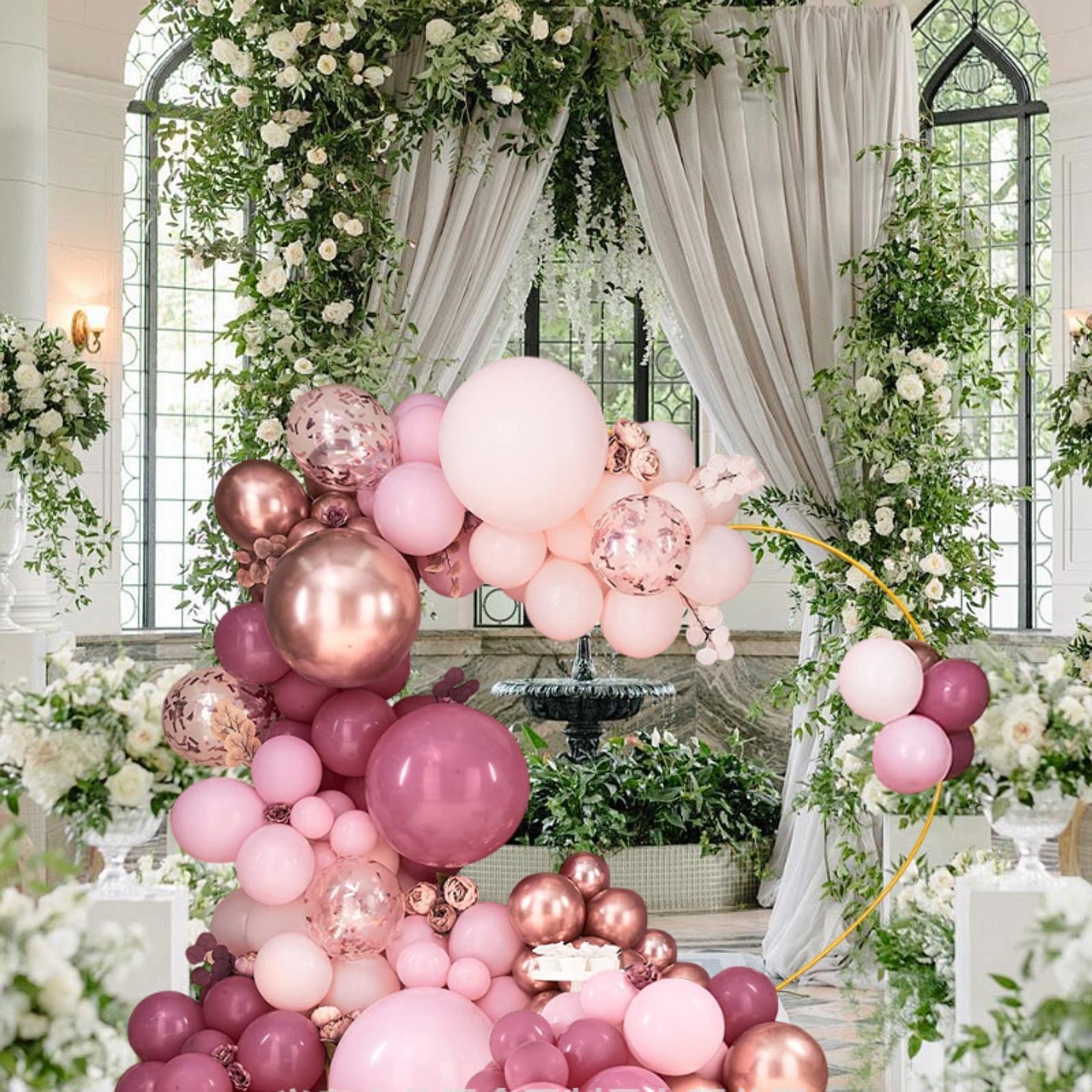 Balloon Flower Arch Heart Shap - Wedding Balloon Arch recension och pris