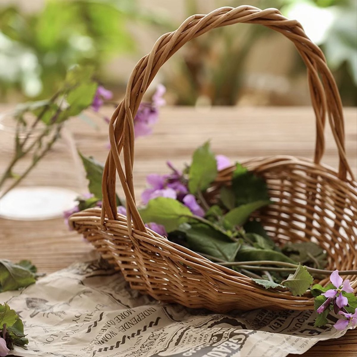 ABST Picnic Basket Easter Cand - Flower Girl Basket recension och pris