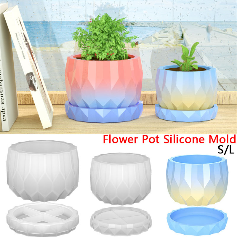1 Set Silicone Planter Molds F - Flower Girl Basket recension och pris