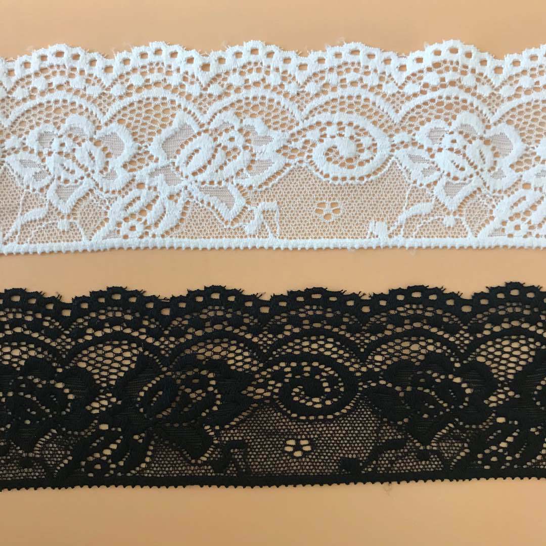 Exquisite Elastic Lace Trim, A - Wedding Floral Supply recension och pris