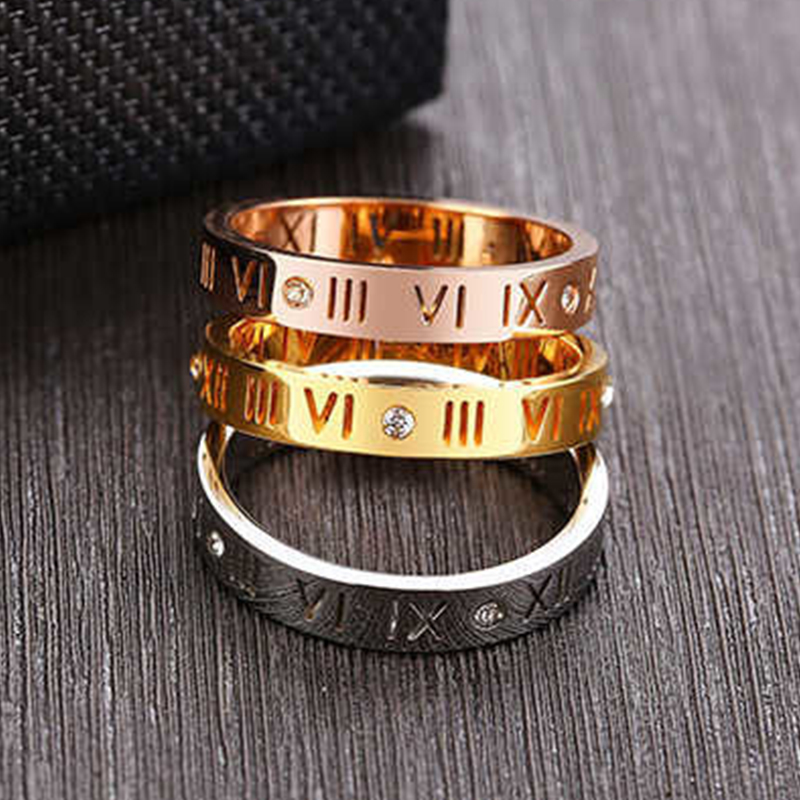 Hollow Roman Numeral Ring Stai - Wedding Zone recension och pris