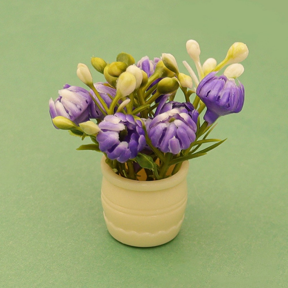1:12 Dollhouse Miniature Simul - Flower Girl Basket recension och pris