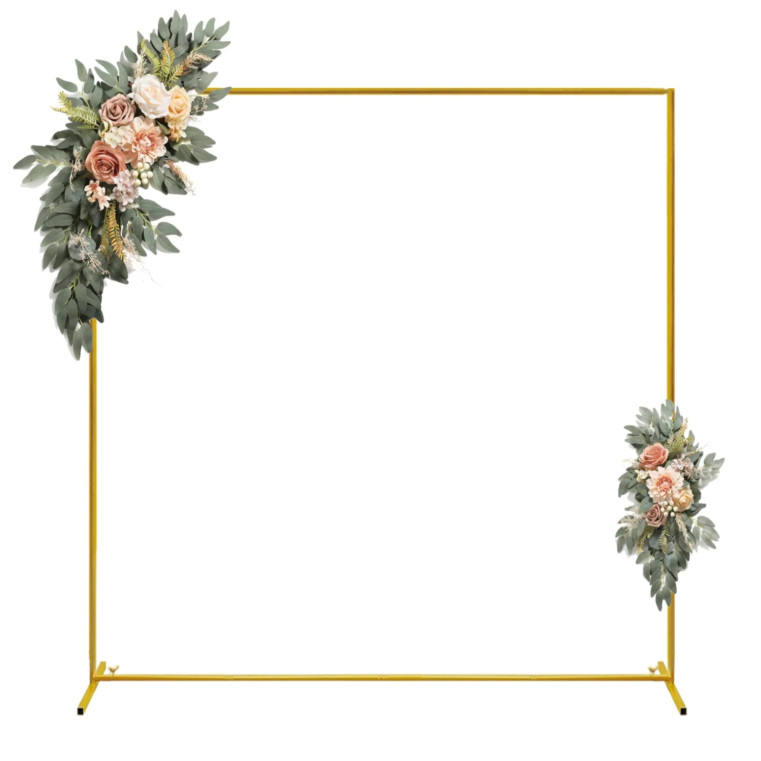 Gold Wedding Arches Square Bac - Wedding Balloon Arch recension och pris